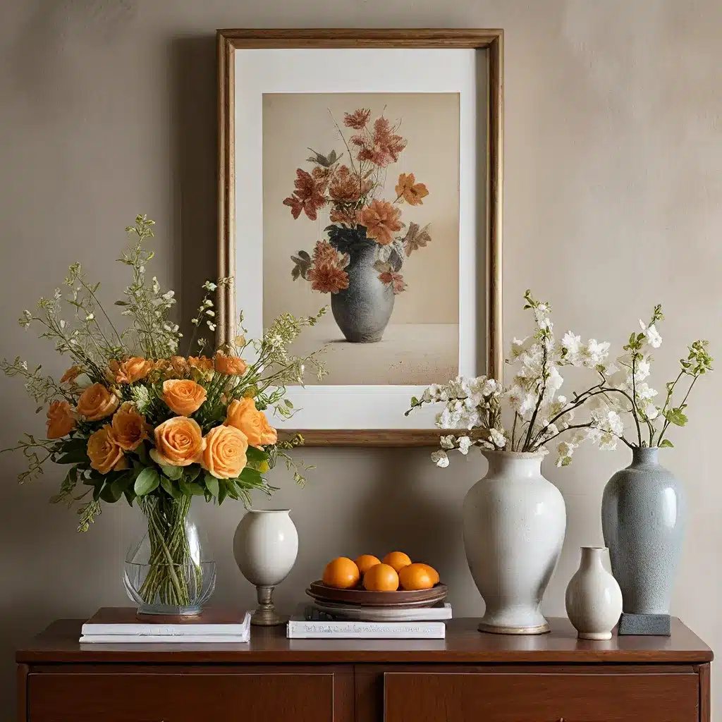 Artful Arrangements: Curating Captivating Vignettes and Displays