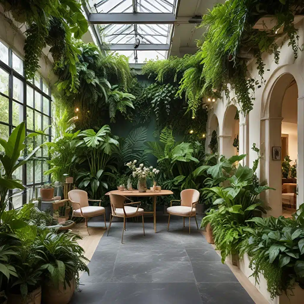 Biophilic Beauty: Cultivating Indoor Oases with Lush, Verdant Greenery