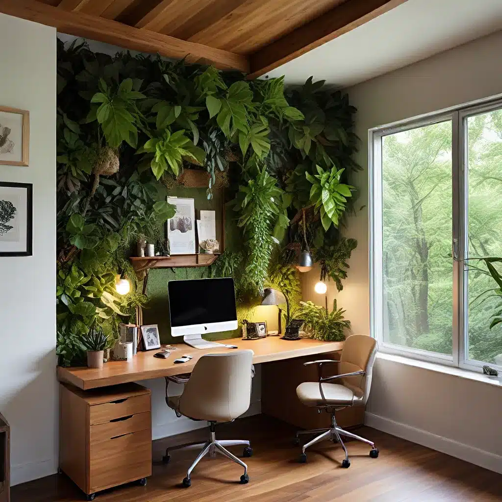 Biophilic Brilliance: Infusing Nature into Compact Home Offices