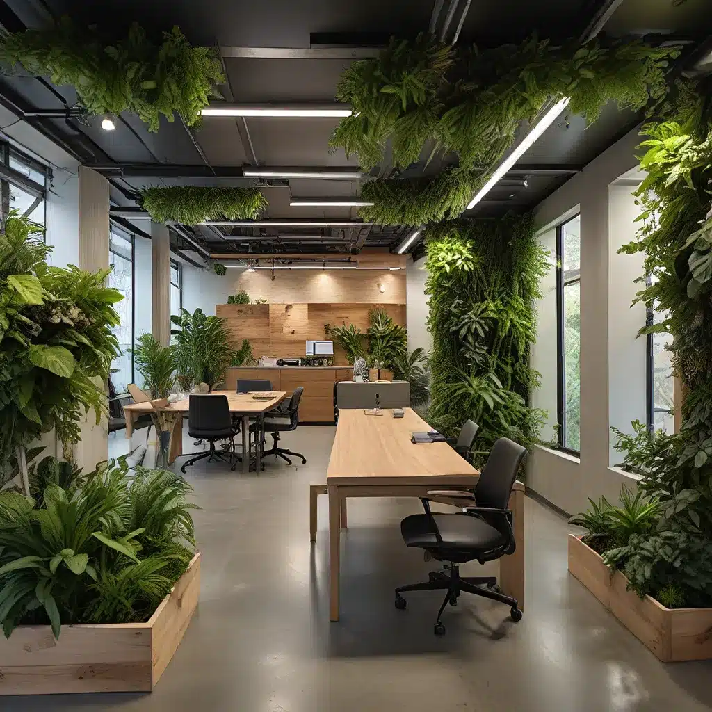 Biophilic Brilliance: Infusing Nature into Compact Workspaces