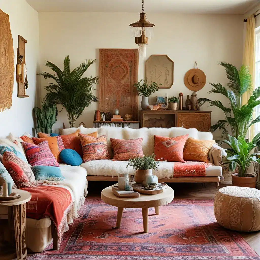 Boho-Chic Bliss: Embracing Eclectic, Free-Spirited Design Inspiration