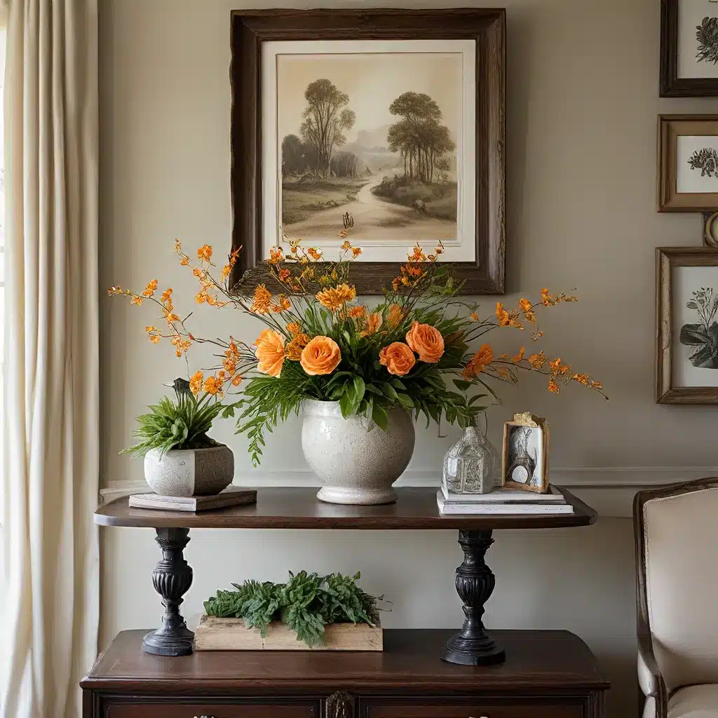 Captivating Curation: Artful Arrangements and Vignette Design