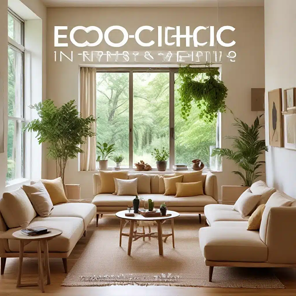 Eco-Chic Interiors: Sustainable Design for Conscious Living