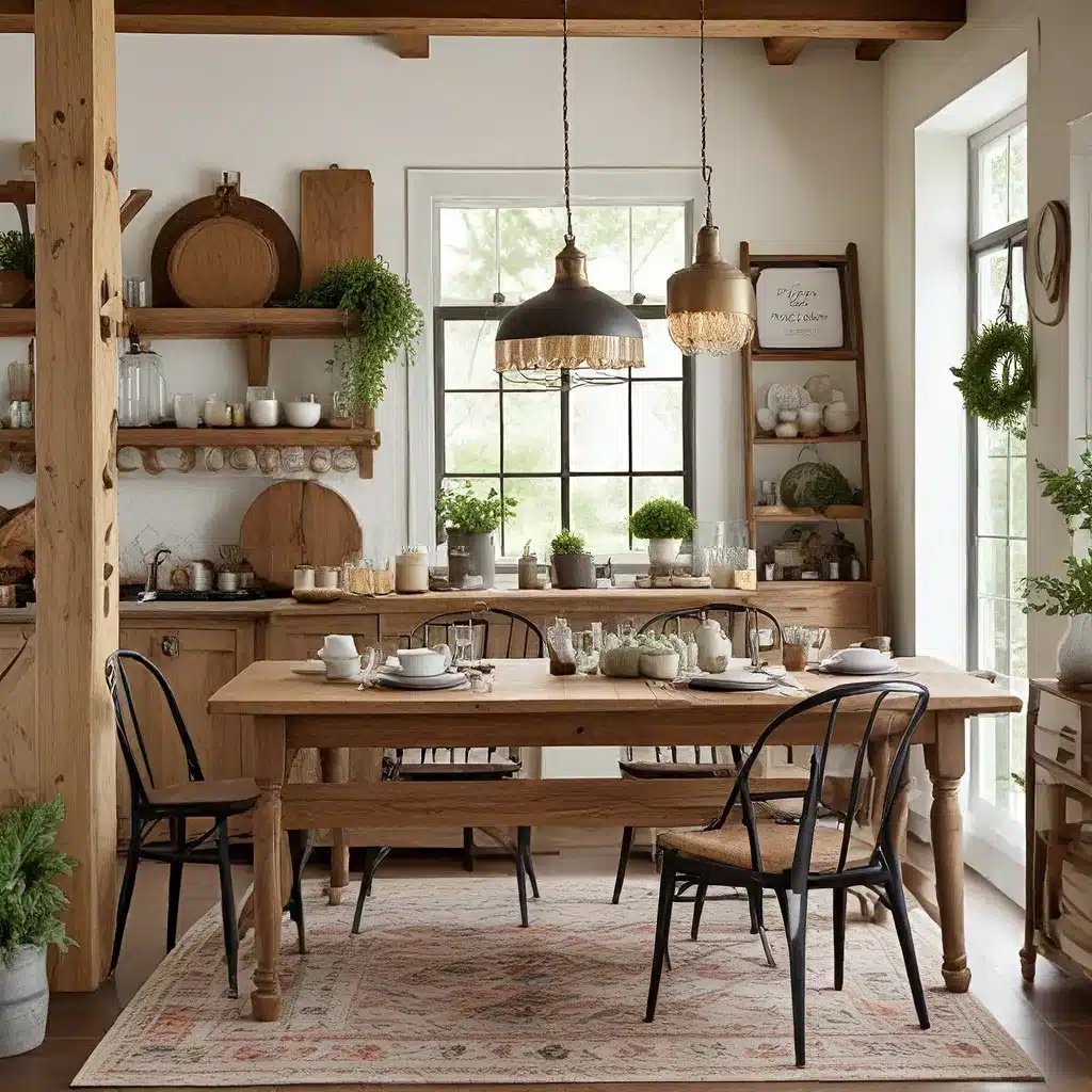 Farmhouse Flair: Rustic Charm with a Contemporary Twist