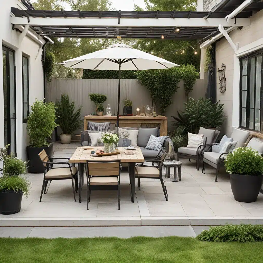 Functional Flair: Stylish Solutions for Compact Patio Layouts