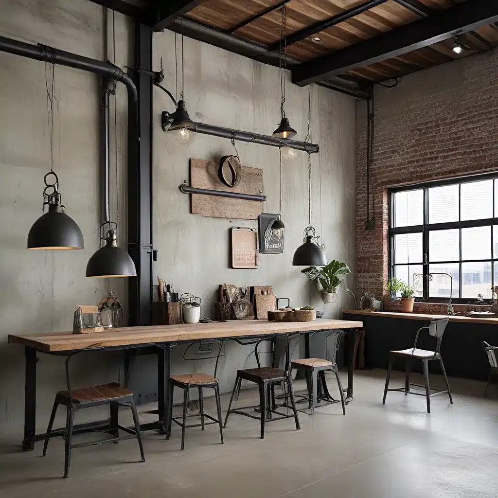 Industrial Chic: Embracing Raw, Refined Aesthetics