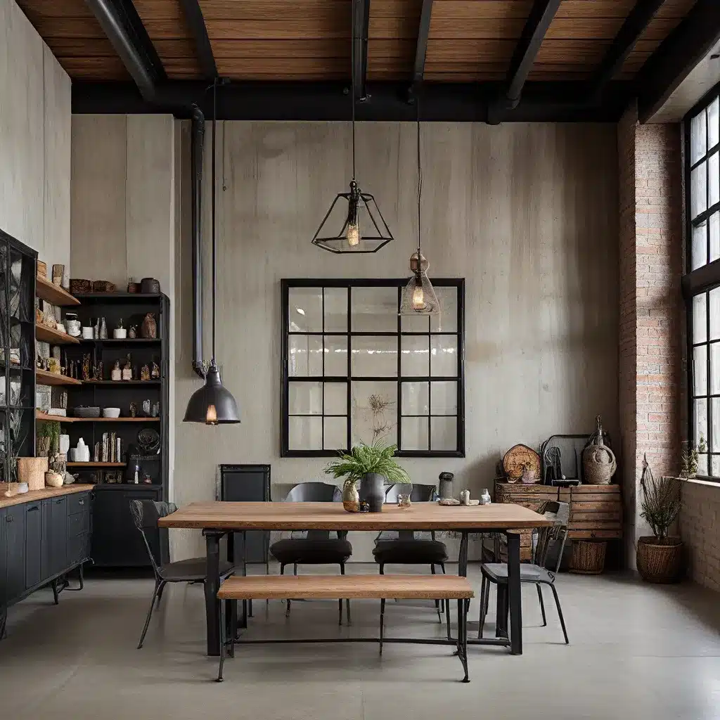 Industrial Chic Refined: Embracing Raw, Elevated Aesthetics