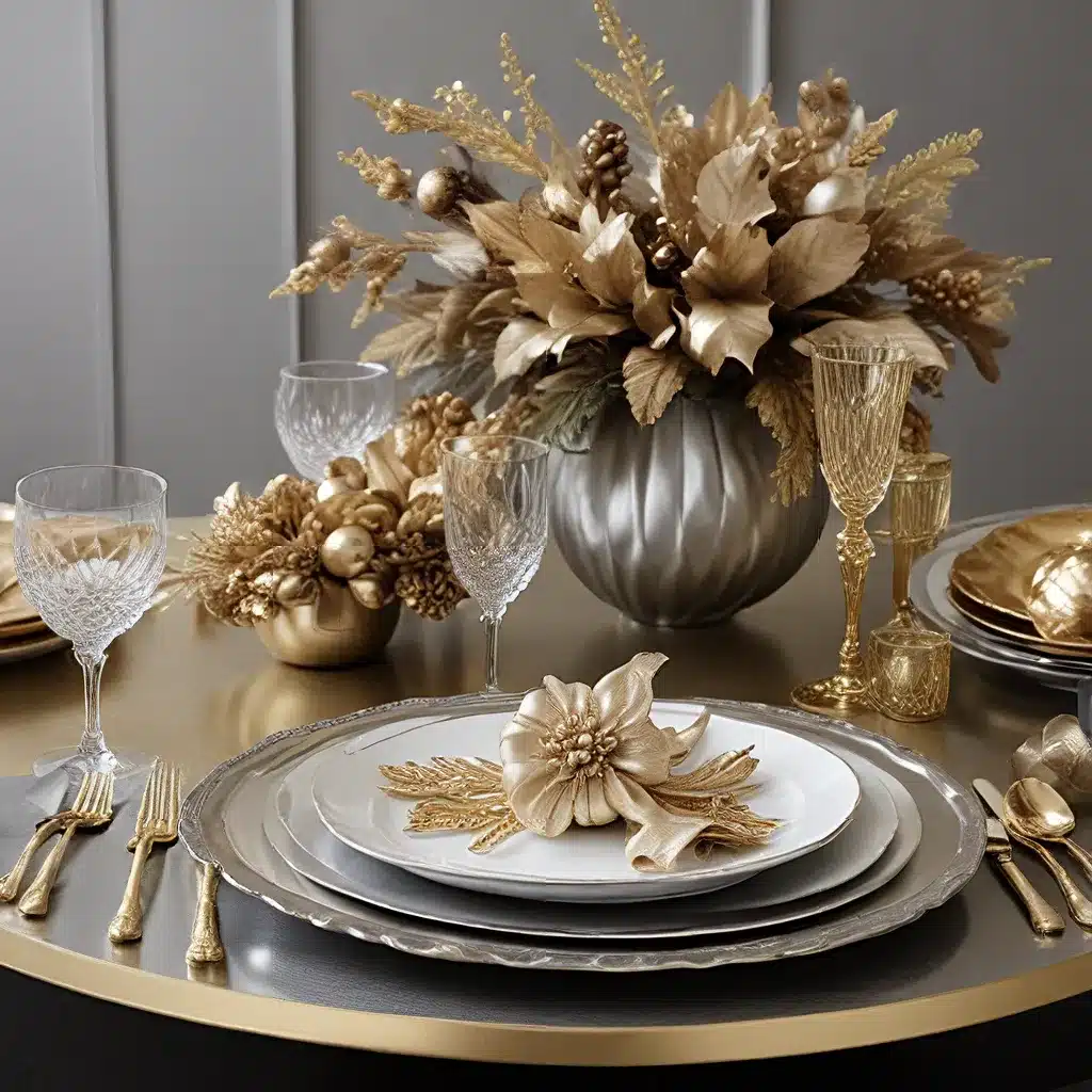 Metallic Marvels: Introducing Glamorous Accents for the Holidays