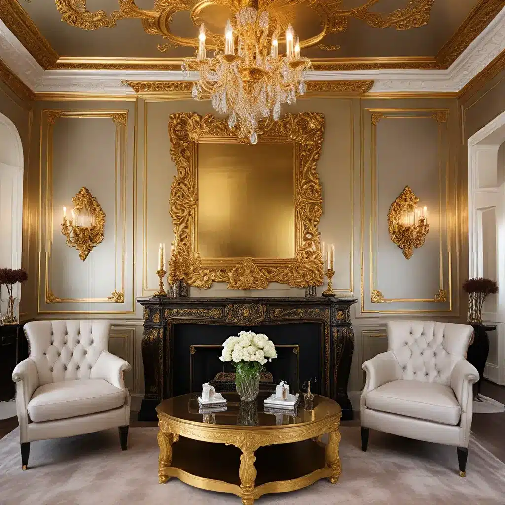 Metallic Masterpieces: Gilding Your Living Spaces with Opulence