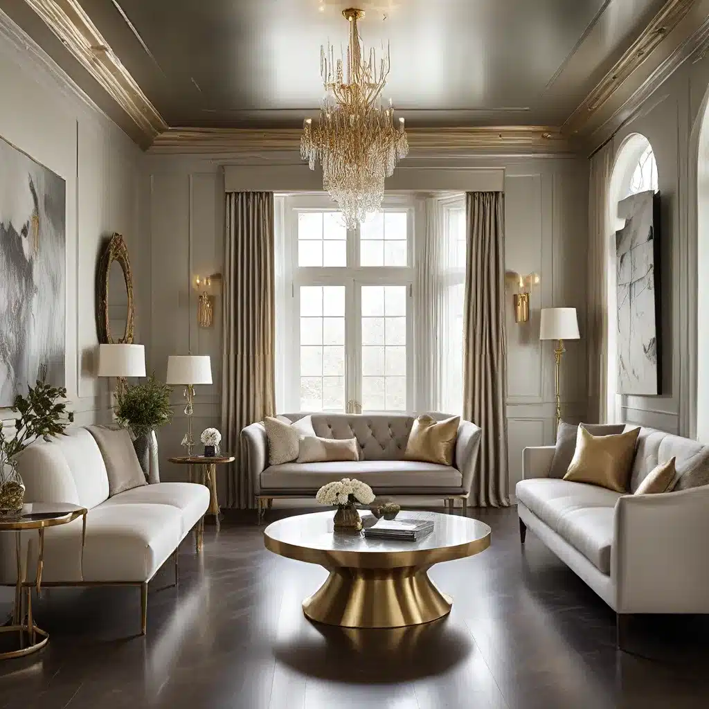 Metallic Mastery: Elevating Interiors with Shine