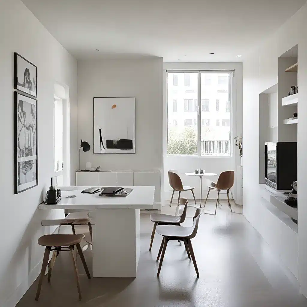 Minimalist Marvels: Sleek and Streamlined Small-Space Design