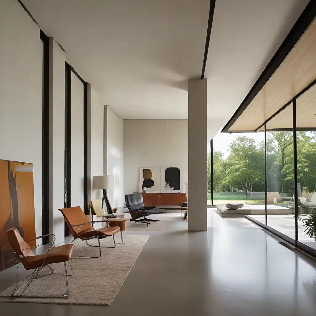 Modernist Masterpieces: Embracing Clean-Lined Aesthetics