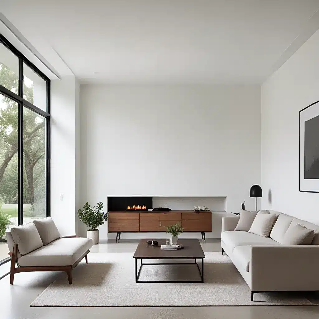 Modernist Minimalism: Embracing Clean Lines and Uncluttered Aesthetics