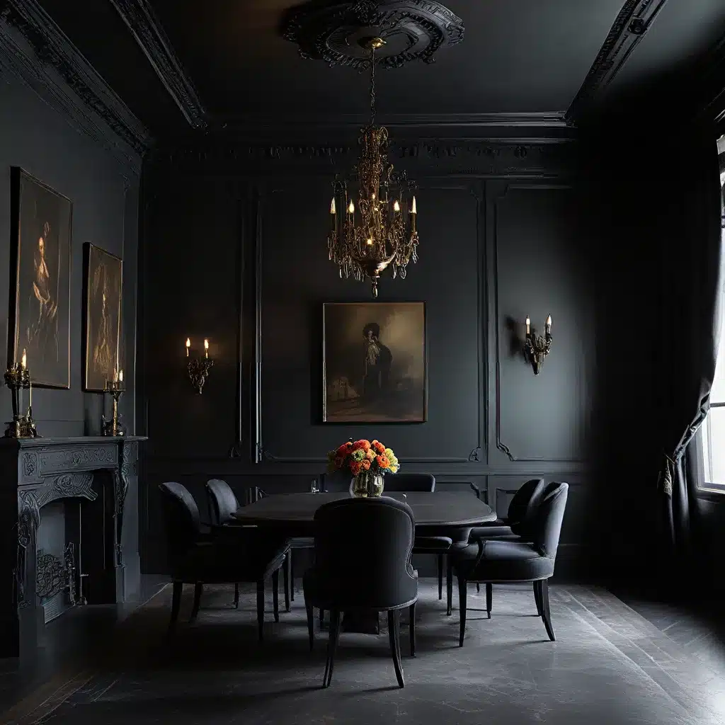 Moody Magnificence: Embracing Dark, Dramatic Design Aesthetics