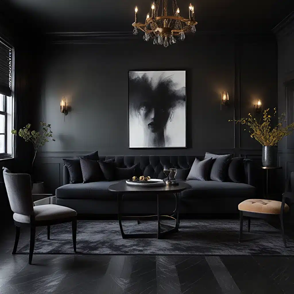 Moody Magnificence: Embracing Dark and Dramatic Design Palettes