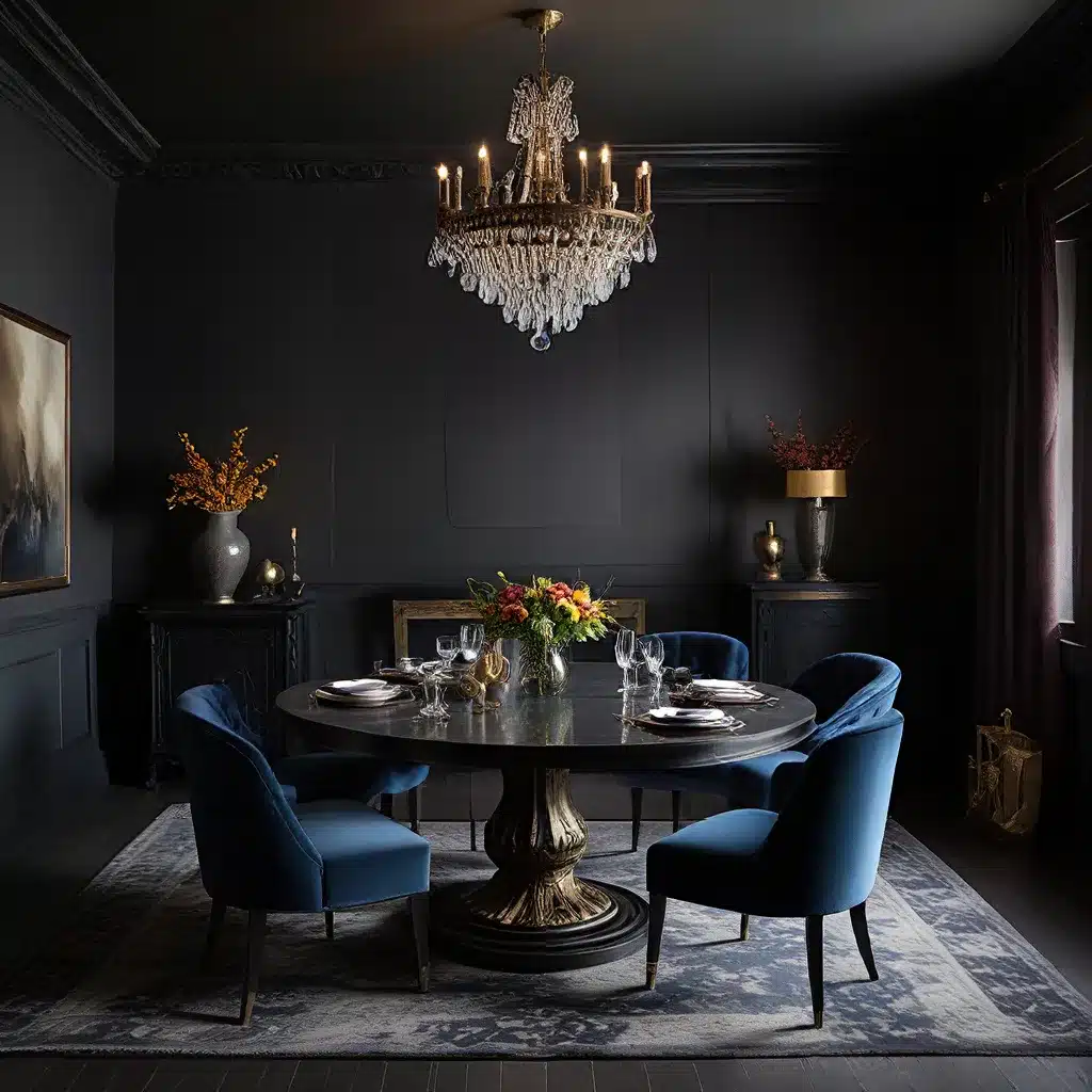 Moody Magnificence: Embracing Rich, Dramatic Design Palettes