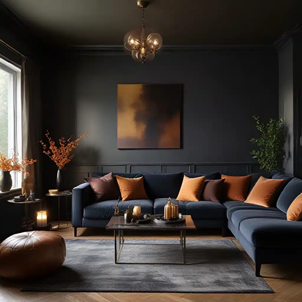 Moody Makeover: Embracing Darker Tones for Cozy Autumn Ambiance