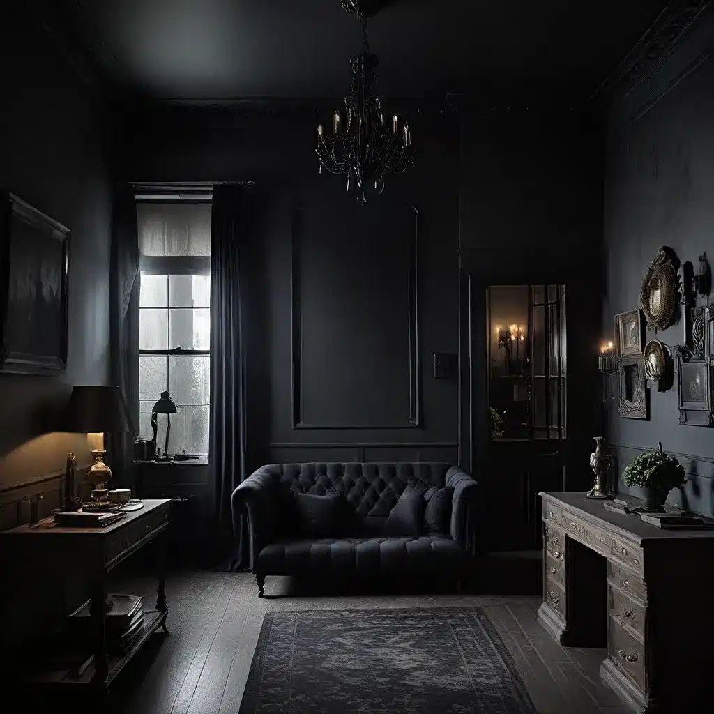 Moody Marvels: Embracing the Power of Dark Interiors