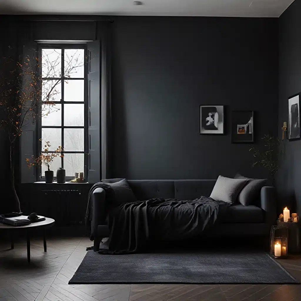 Moody Minimalism: Embracing Darker Tones for Autumn and Winter