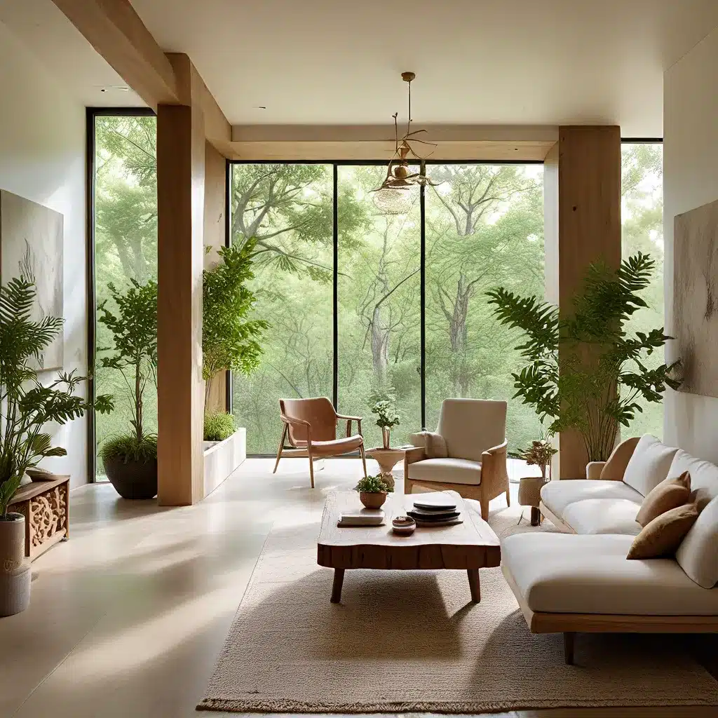 Nurturing Nature-Inspired Interiors: Sustainable Design for Serene Sanctuaries