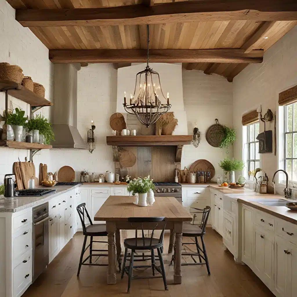 Rustic Refinement: Blending Farmhouse Charm and Contemporary Elegance