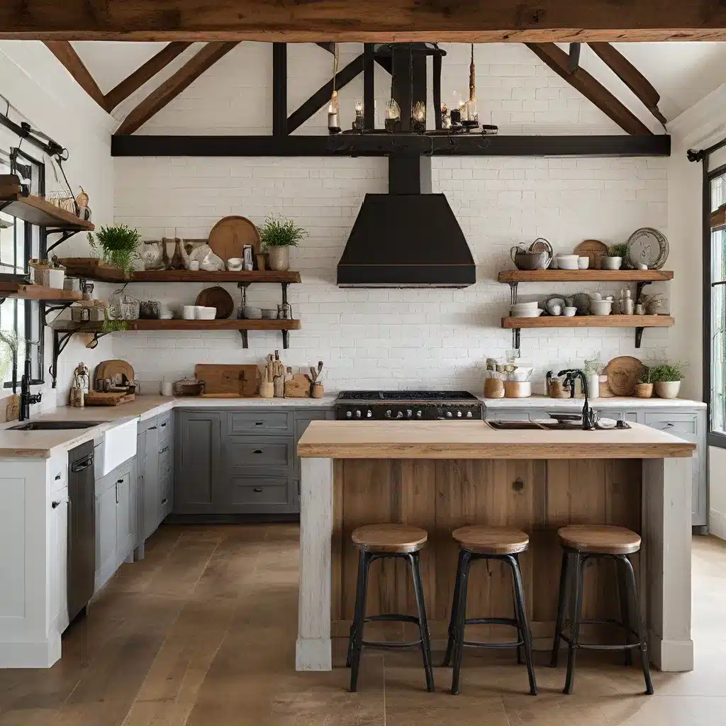 Rustic Refinement: Blending Industrial and Farmhouse Aesthetics