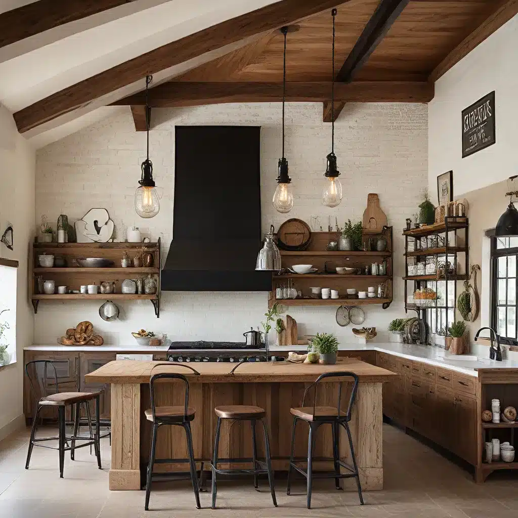 Rustic Refinement: Blending Industrial and Farmhouse Styles