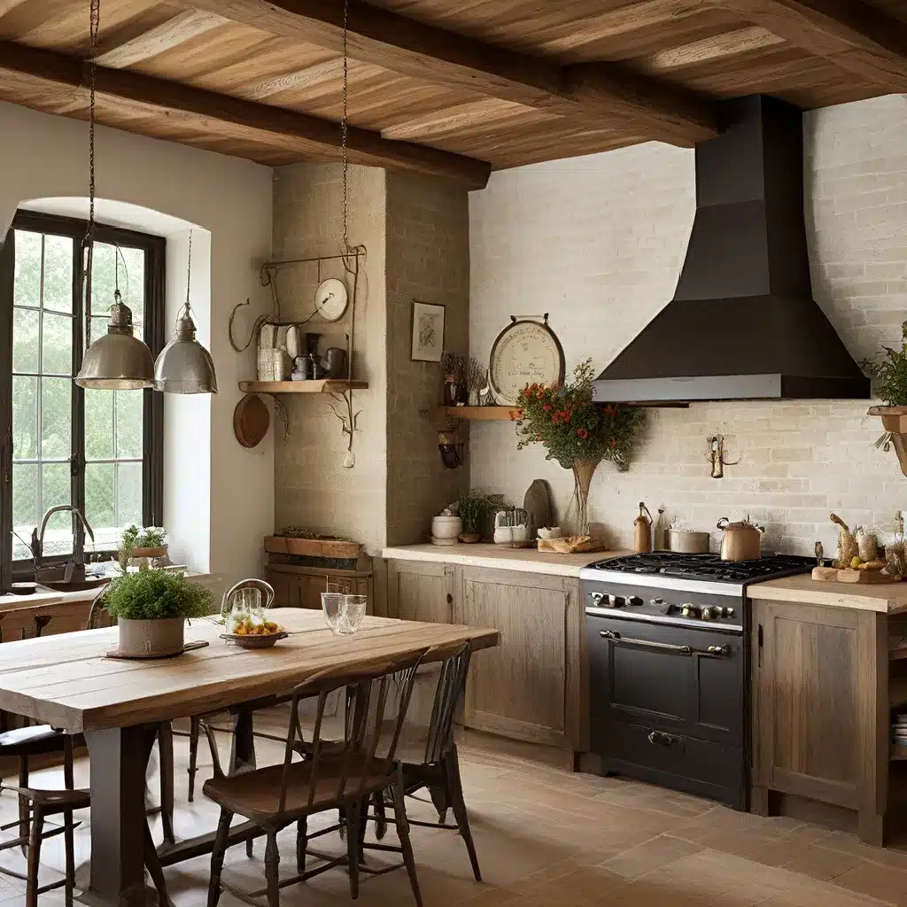 Rustic Refinement: Blending Old and New with Charm