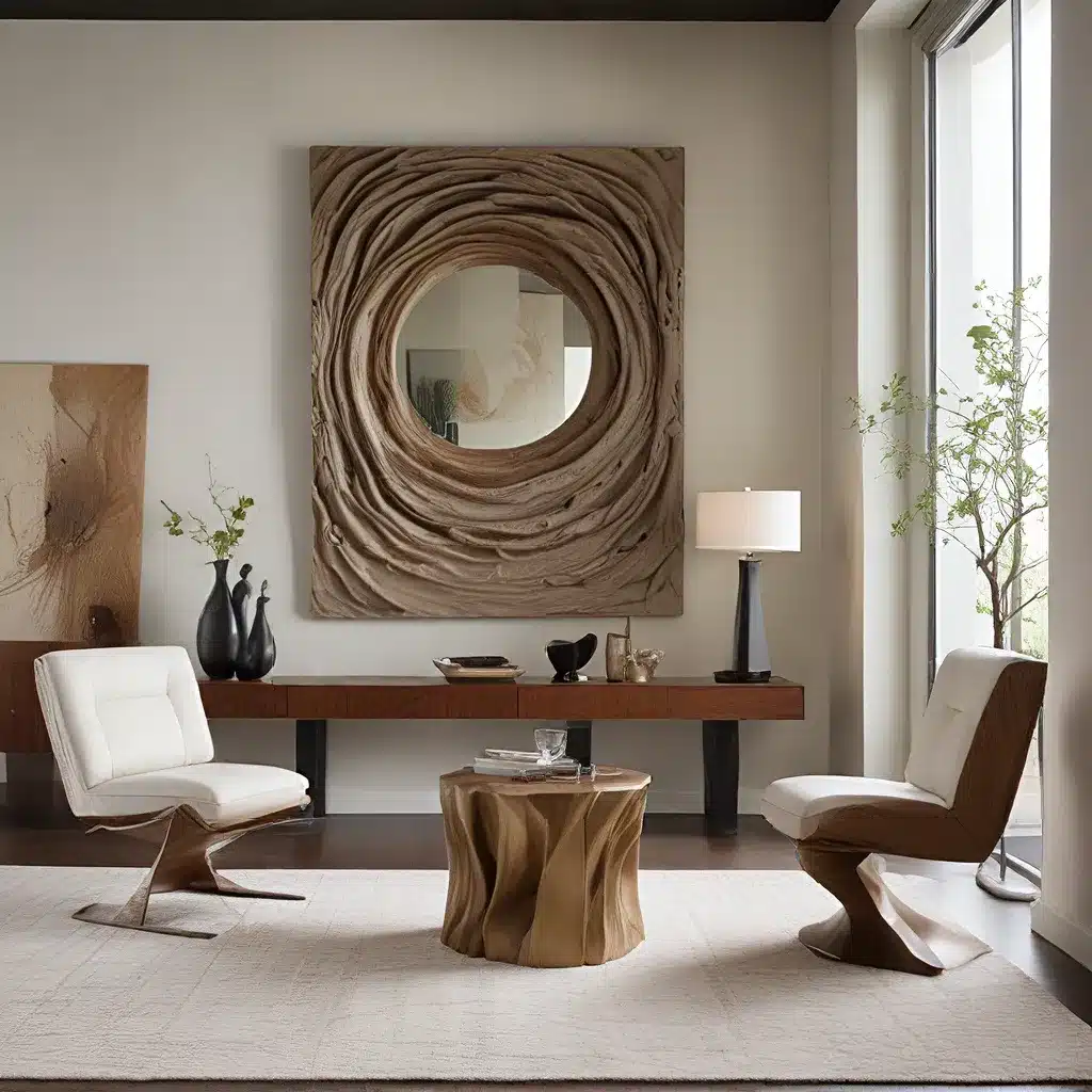 Sculptural Statements: Featuring Unique Furnishings and Art